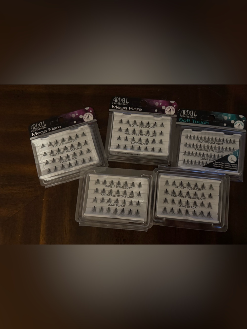 Ardell Mega Flare Individual Lashes - Black (Multiple Packs)